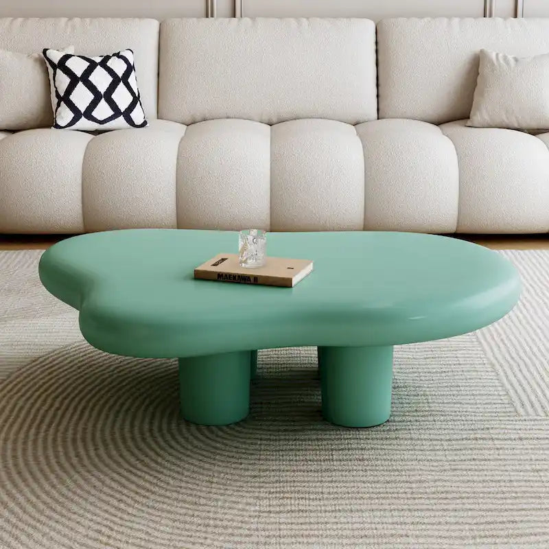 48.5 Modern Cloud Shape 4 Legs Coffee Table