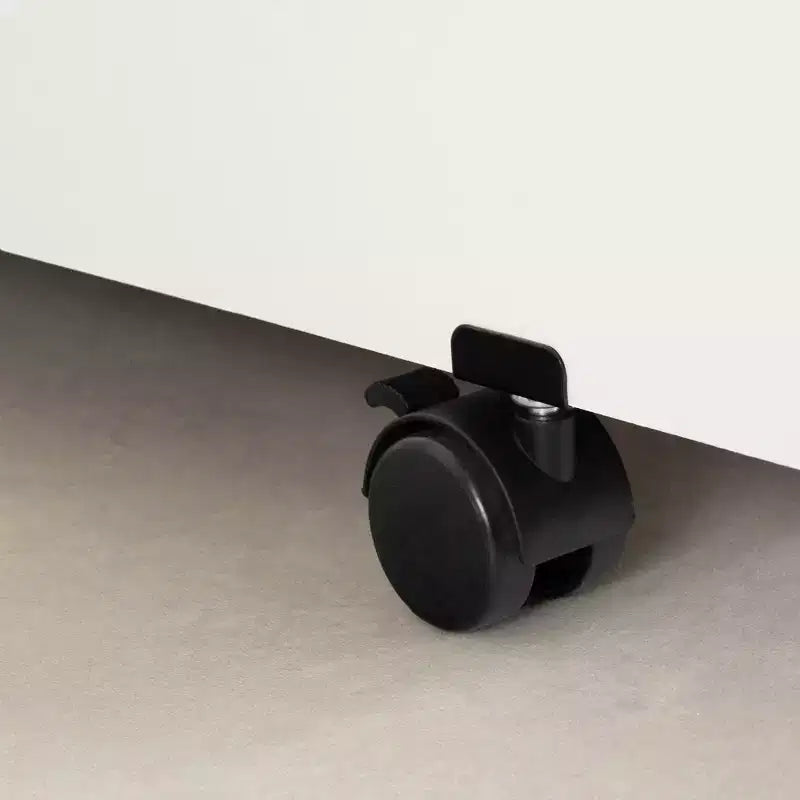 Crea Sewing Craft Table On Wheels White - South Shore