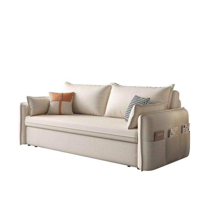 JASIWAY Convertible Sleeper Sofa Bed with Storage