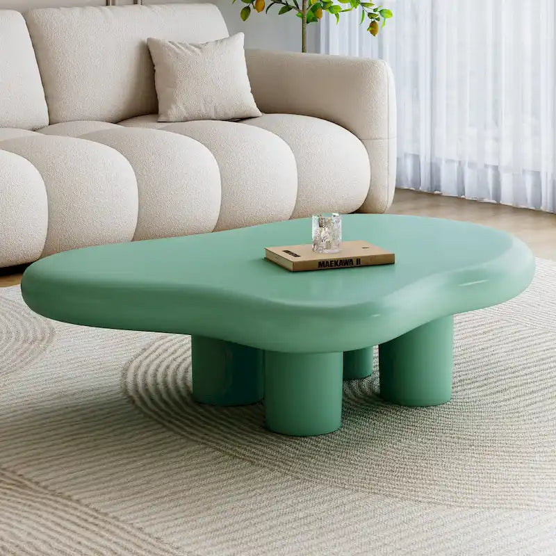 48.5 Modern Cloud Shape 4 Legs Coffee Table