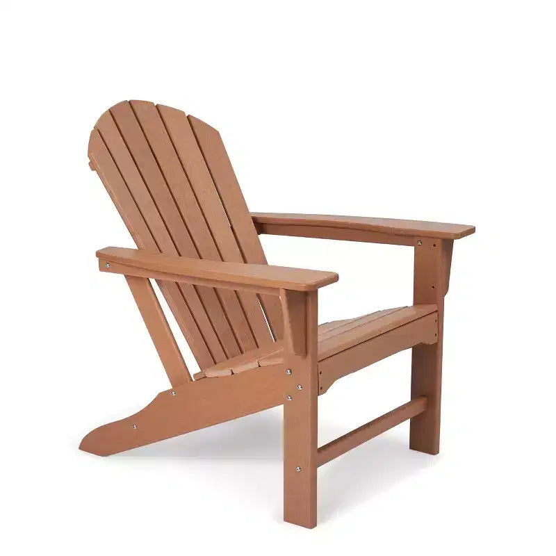 Lot de 4 chaises Adirondack en résine plastique - EDYO LIVING