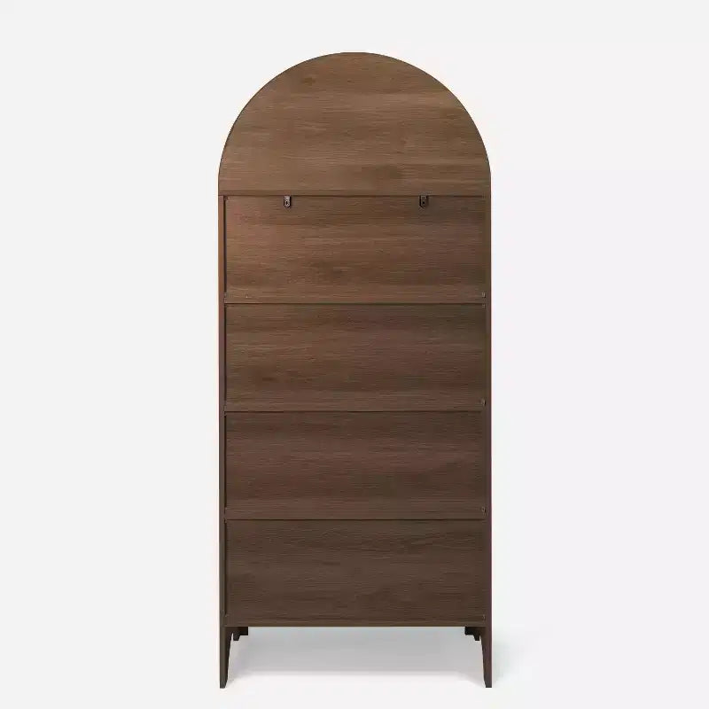 Arched Cabinet Wooden Display Cabinet