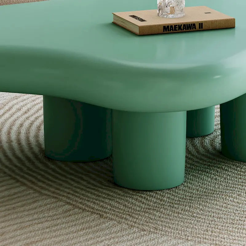 48.5 Modern Cloud Shape 4 Legs Coffee Table