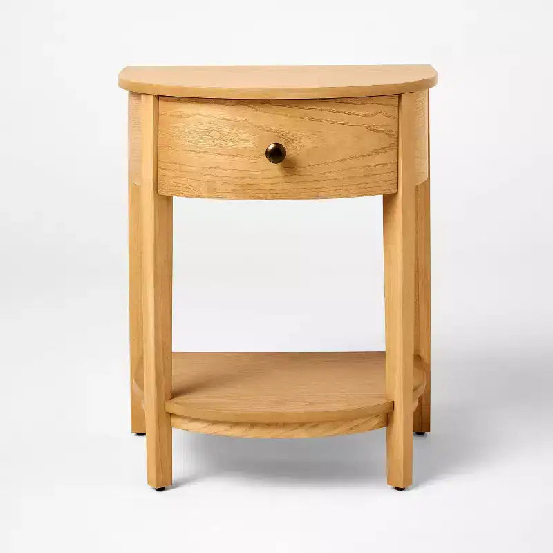 Harriett Nightstand Natural Wood - Threshold designed with Studio McGee