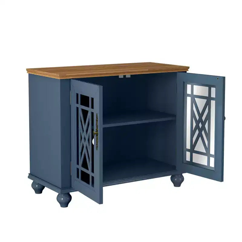 38 Vintage Storage Sideboard Buffet Accent Cabinet - Festivo