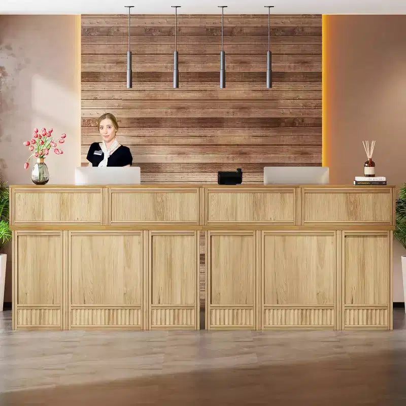 Lantine Reception Desk with Counter