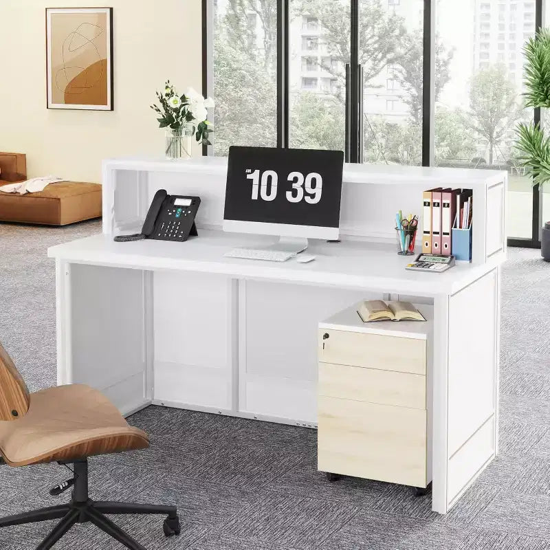 Lantine Reception Desk with Counter