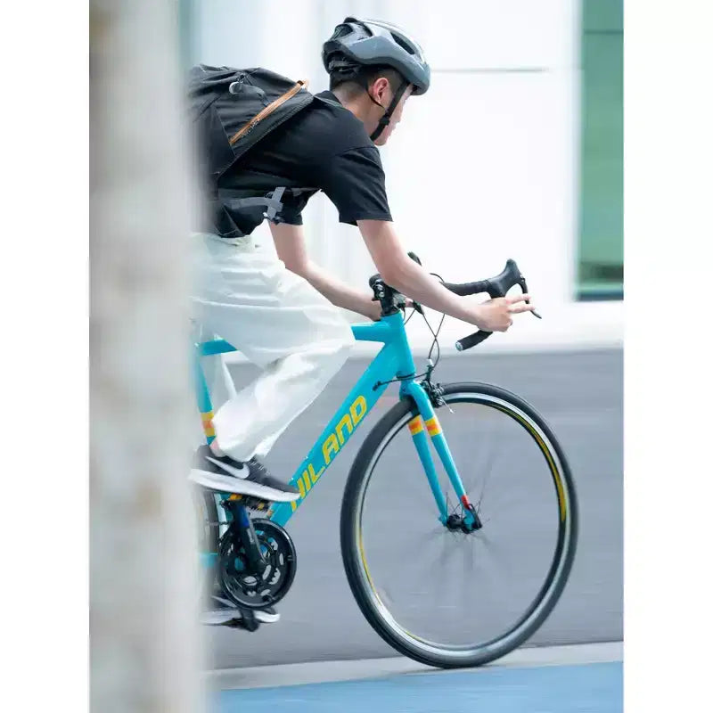 HILAND 700C Road Bike, 14 Speed Race Bike, City Commuter Bicycle for Men Women