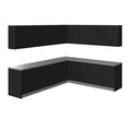 Kitchen Modern Collection Black Color Base Size 10x8,5Ft Wide - 102x120