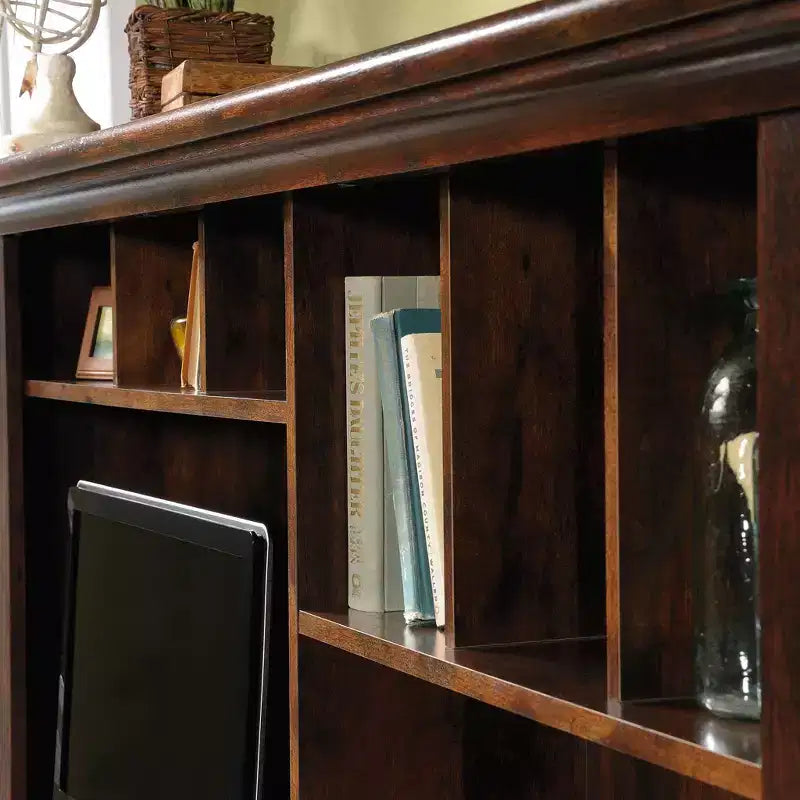Harbor View Computer Desk with Hutch - Sauder