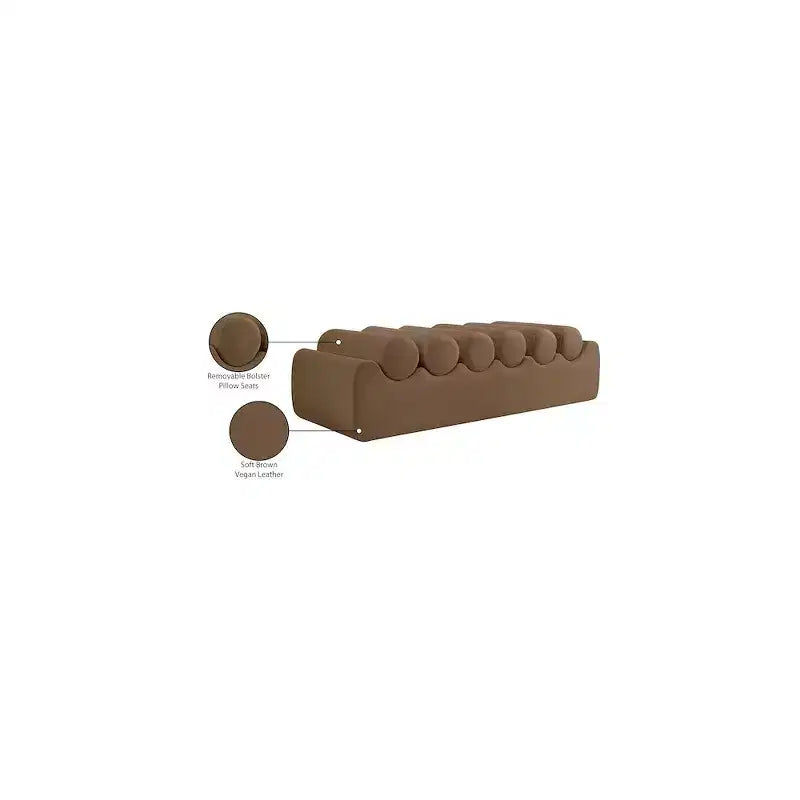 Meridian Furniture,Rumble Vegan Leather Bench