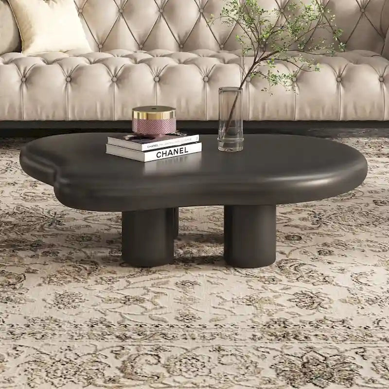 48.5 Modern Cloud Shape 4 Legs Coffee Table