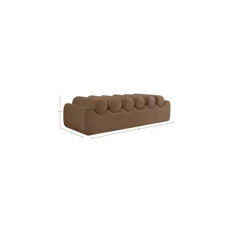 Meridian Furniture,Rumble Vegan Leather Bench
