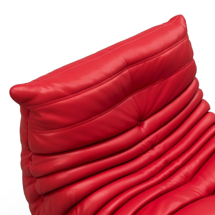 Furgle Canapé en cuir microfibre Design ergonomique Canapé paresseux Canapé de sol