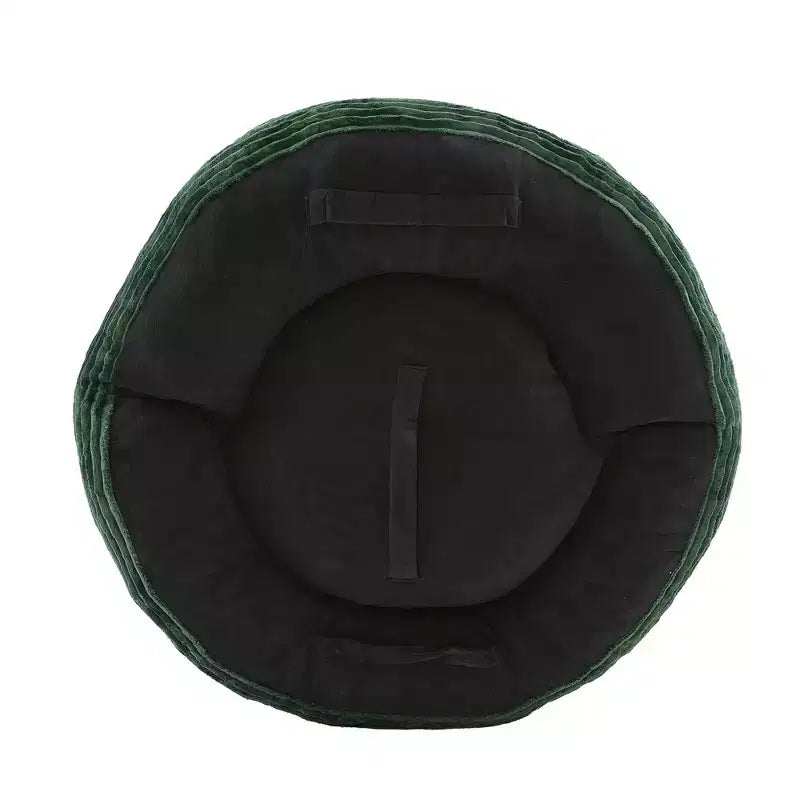 Bean Bag Sofa for Adults Kids, Oversized Corduroy Bean Bag Chair with 3 Pillows & Armrest for Living Room Bedroom