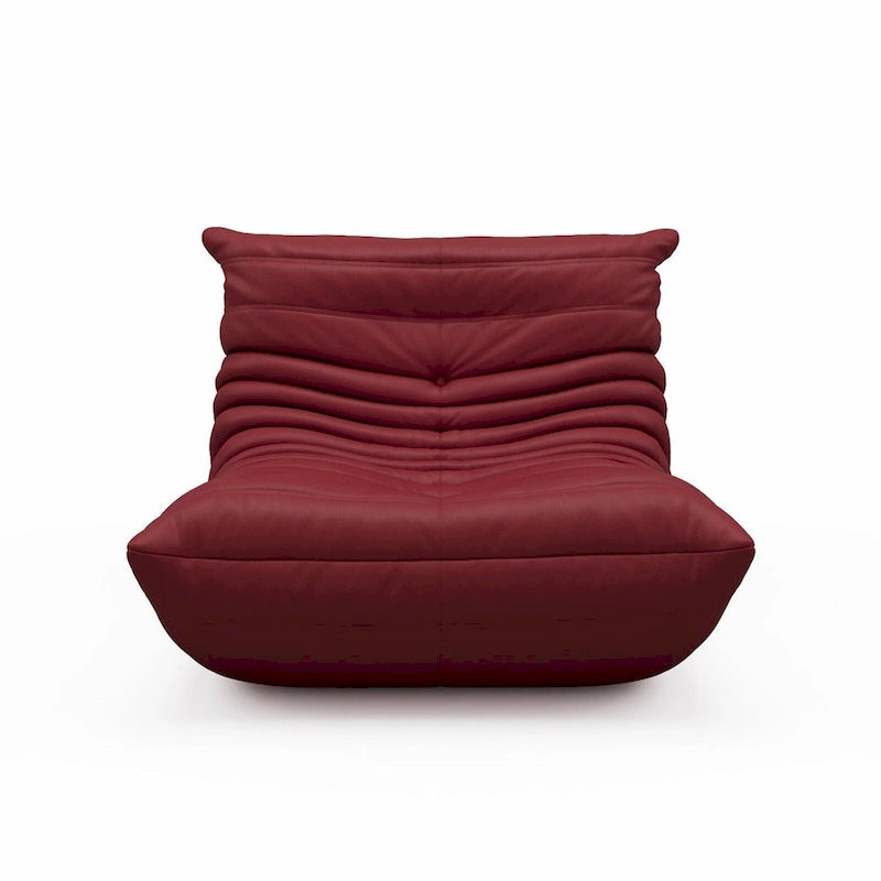 Furgle Canapé en cuir microfibre Design ergonomique Canapé paresseux Canapé de sol