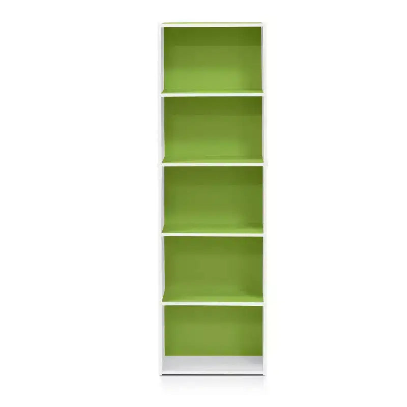 Furinno 5-Cube Reversible Bookcase Open Shelf Dispaly Rack Horizontal Vertical