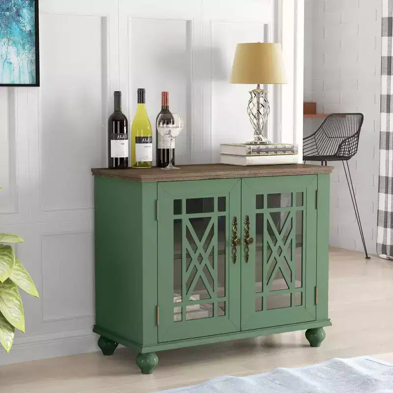 38 Vintage Storage Sideboard Buffet Accent Cabinet - Festivo