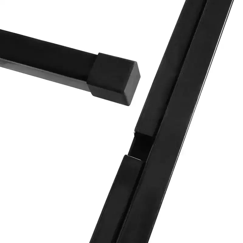 MAYEERTY Lit superposé noir en métal, taille double, avec lit gigogne, échelle, barrière de sécurité pleine longueur, sans bruit, pas besoin de sommier tapissier