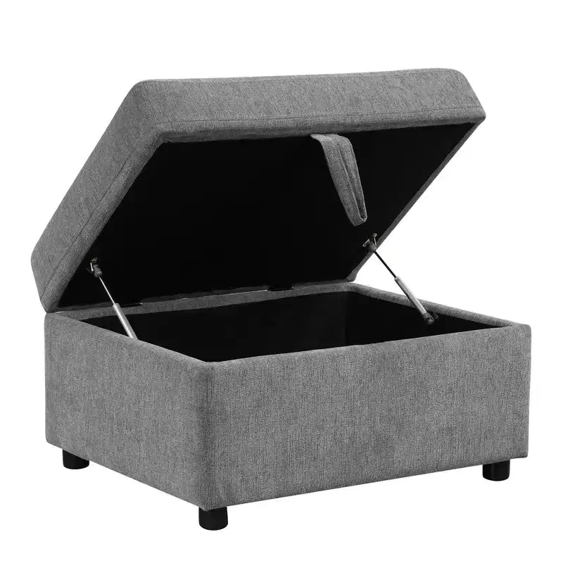 26.6 Movable Storage Ottoman