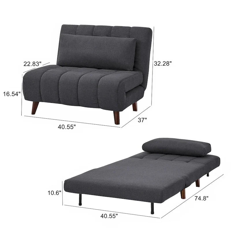 Carson Carrington Taghusa Convertible Chair