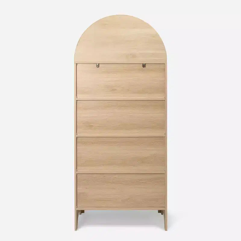 Arched Cabinet Wooden Display Cabinet