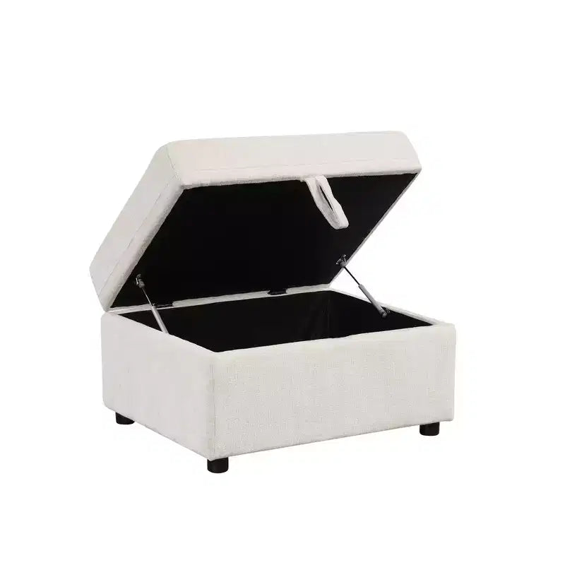 26.6 Movable Storage Ottoman