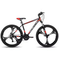 HILAND 26 Mountain Bike for Men Women, 3/6/Multi-Spokes Wheel, 18 Speeds
