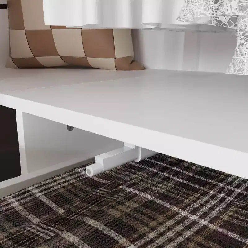 Hitow Armoire Minimaliste, Armoire d'Angle, Modèles à Double Porte et Tiroirs