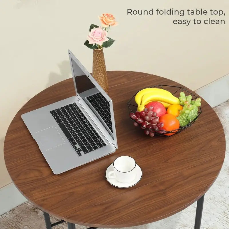 31.5 Drop Leaf Dining Table for Small Space,Small Kitchen Table Set for 2