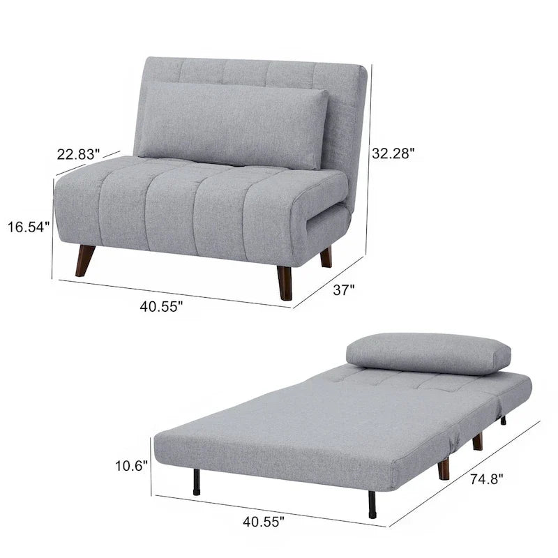 Carson Carrington Taghusa Convertible Chair