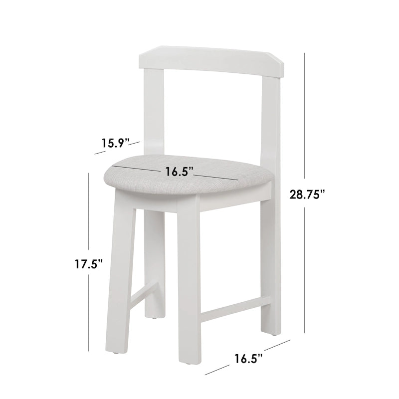 Harrisburg Tobey 5-piece Compact Round Dining Set
