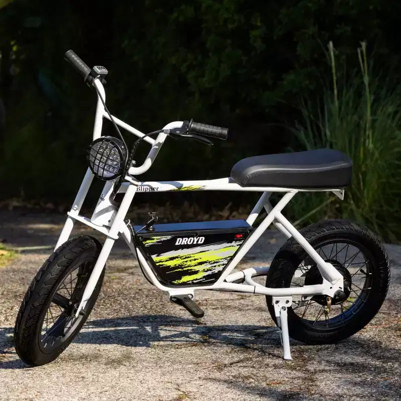 Mini vélo électrique Droyd Kids Blipper 16 à cadre ouvert
