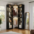 Besiost Corner Closet System with 12 Shelves