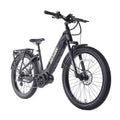 GOTRAX Adult MX1 Mid Drive 27.5 Step Through Electric Hybrid Bike - Black
